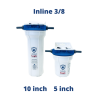 AQUA Logic – Inline – 10 Zoll – Gen2 – integrierter Wasserfilter