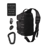 Mil-Tec One Strap Assault 25 l shoulder backpack - Tactical Black