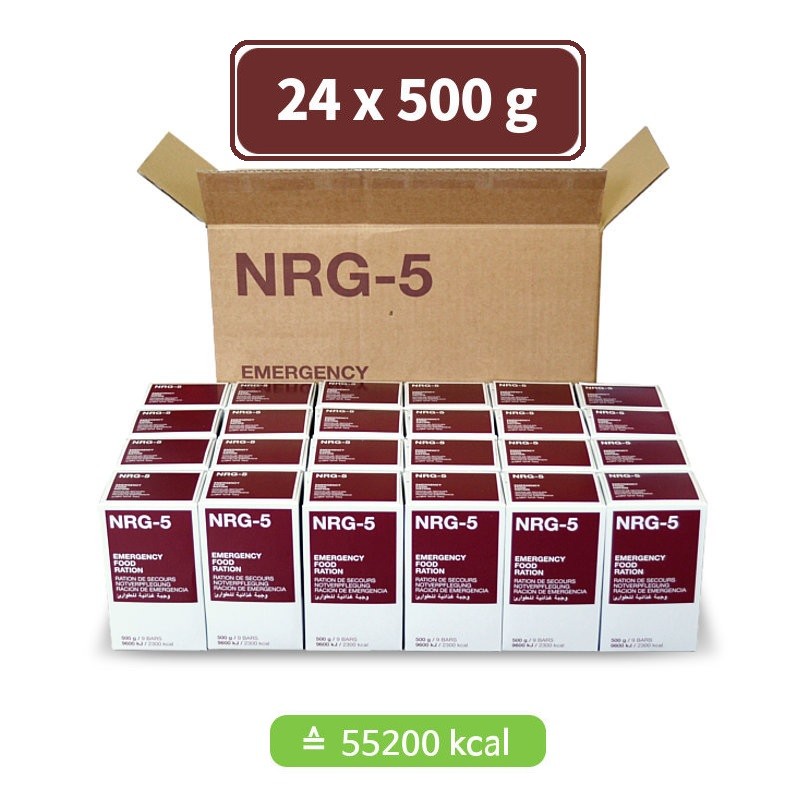 Notnahrung NRG-5 Notration Notnahrung kaufen, gültig für 20 Jahre gut