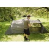 A tunnel tent with storage space. 1/2/3/4 person tent