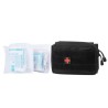 Compact 25-piece first aid kit for emergency use, bandage set