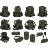 Prepper Defense Pack Assembly back pack backpack large main compartment with inner front pocket and 2 detachable side pockets