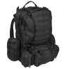 Prepper Defense Pack Assembly back pack backpack large main compartment with inner front pocket and 2 detachable side pockets