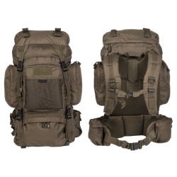 Leger rugzak Commando Backpack 55L assault pack bug out bag outdoor rugzakken kopen. BOB noodsituatie en vlucht in noodgeval