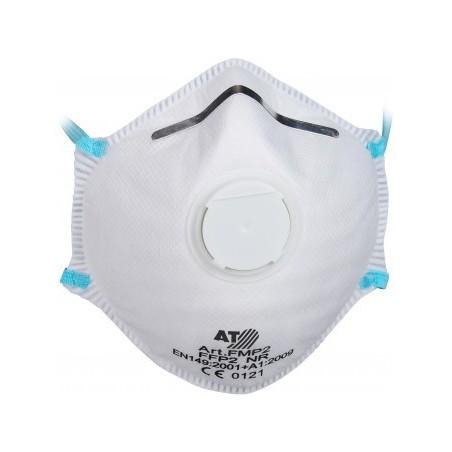 5x Fine dust mask FFP2NR D valve - FMP2