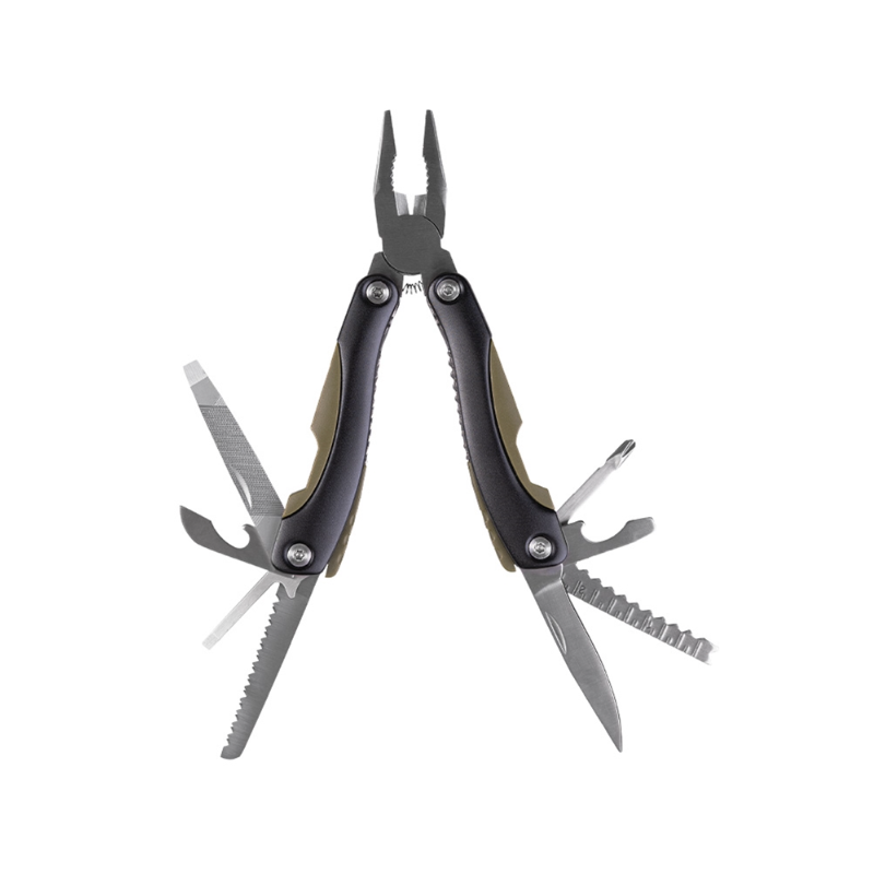 Olijf Multi Tool combi emergency and outdoor tool for preppers