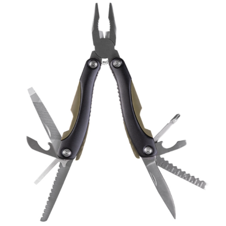 Olive Multi Combi Tool Emergency fishing outdoor survival prepper tool