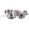 Cook Set Stainless Steel 8 pcs camping outdoor cookware set